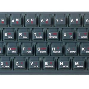 Gumowa klawiatura - SZARA