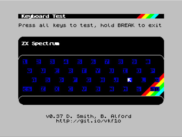 ZX Spectrum Diagnostic Card (4 x ROM)