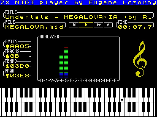 Karta dźwiękowa do ZX Spectrum Neo (Sizif-512)
