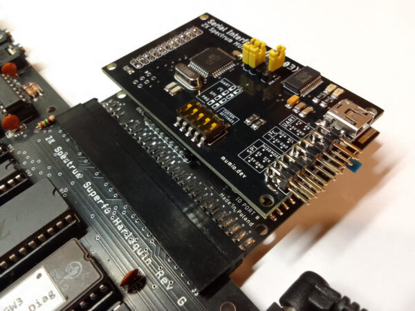 Karta interfejsu szeregowego (GPIO, USB, UART, I2C) - MUMIO dev. #03