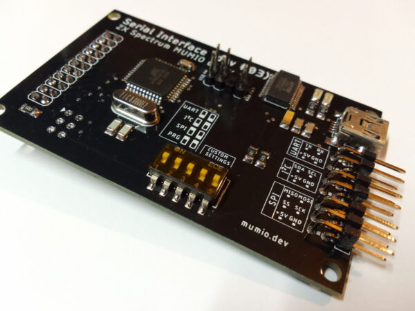 Karta interfejsu szeregowego (GPIO, USB, UART, I2C) - MUMIO dev. #03