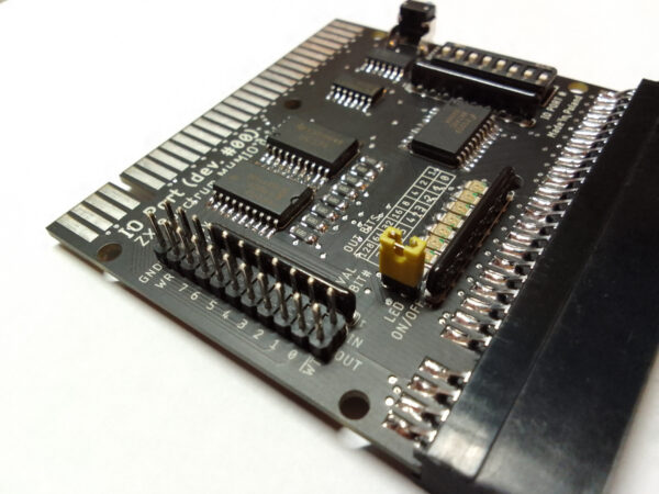 Karta portu wejścia/wyjścia (8 x GPIO) - MUMIO dev. #00