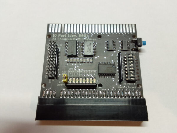 Karta portu wejścia/wyjścia (8 x GPIO) - MUMIO dev. #00