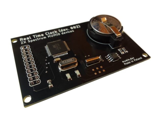 Karta zegara RTC - MUMIO dev. #02