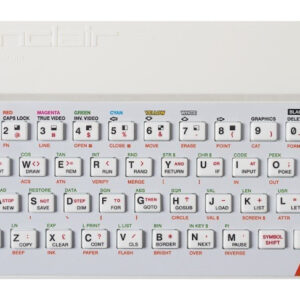 Obudowa ZX Spectrum 48 - kompletny zestaw - BIAŁA