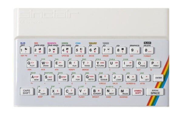 ZX Spectrum 48 Case - Complete Kit - WHITE