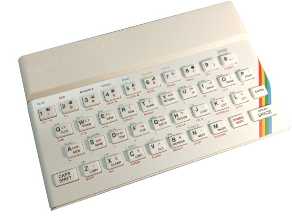 ZX Spectrum 48 Case - Complete Kit - WHITE
