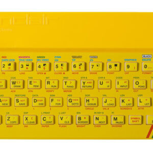 Obudowa ZX Spectrum 48 - kompletny zestaw - ŻÓŁTA