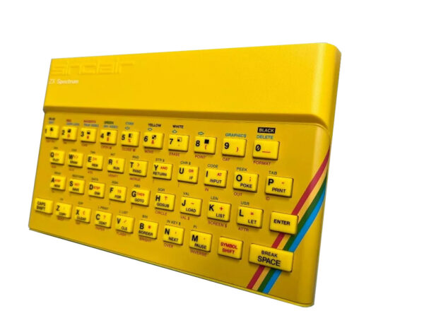 ZX Spectrum 48 Case - Complete Kit - YELLOW