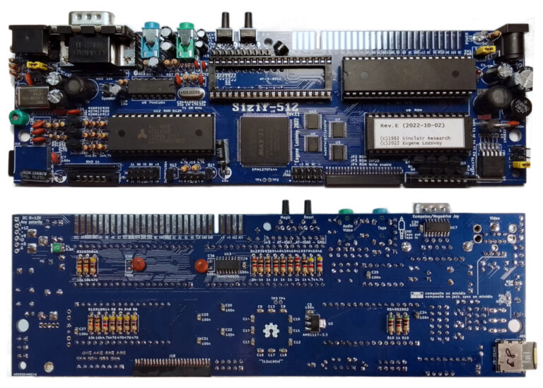 Redesigned mainboard