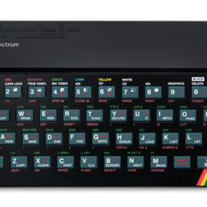 Obudowa ZX Spectrum 48 - kompletny zestaw - CZARNA